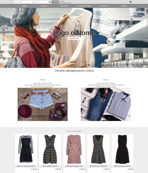 sito web modello n. 10028 per sito web per e-commerce