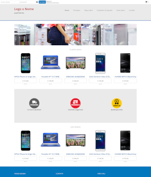 sito web modello n. 10029 per sito web per e-commerce