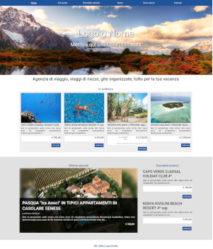 sito web modello n. 10060 per sito web per agenzia turistica
