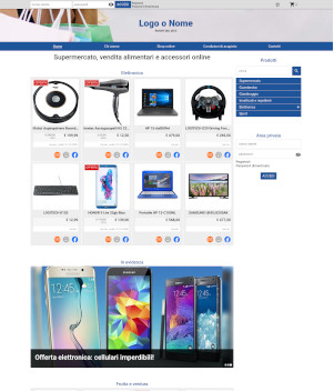 sito web modello n. 10082 per sito web per e-commerce